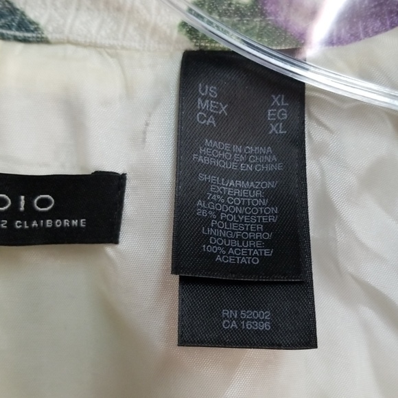 Floral Design/Print Jacket - Picture 3 of 4